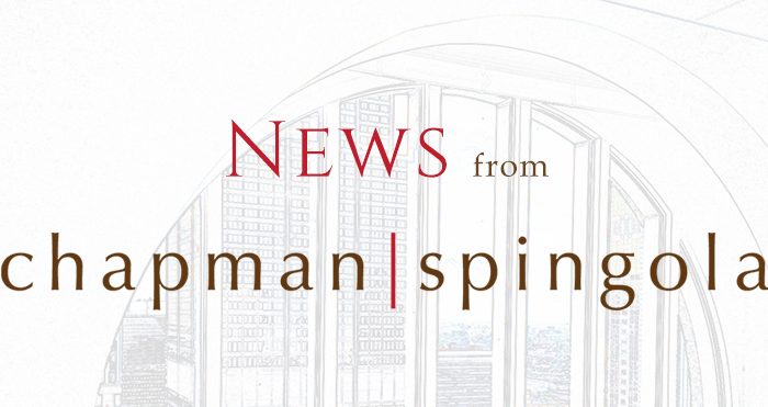 Chapman Spingola News